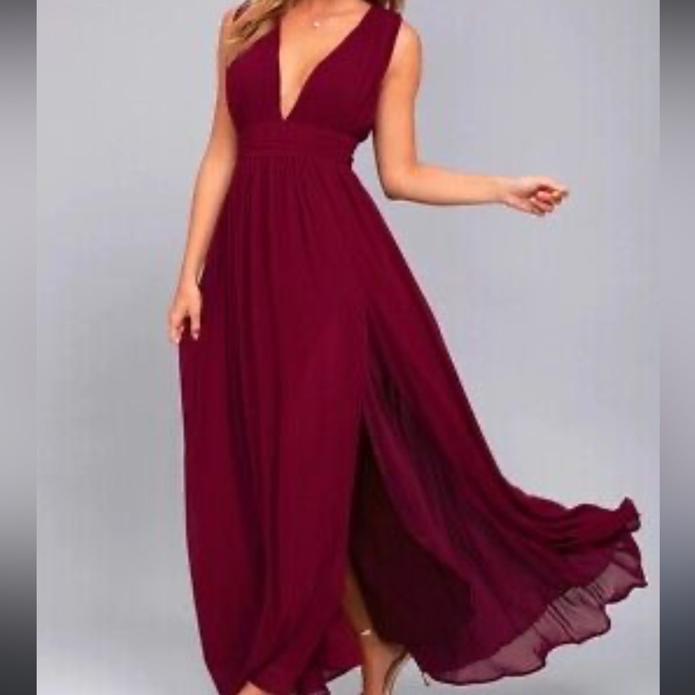 Lulus Heavenly Hues Maxi Dress Size 2X - Picture 1 of 7